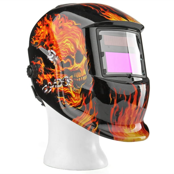 new FSK WELDING HELMET AUTO DARKENING MIG TIG ARC Skull hood